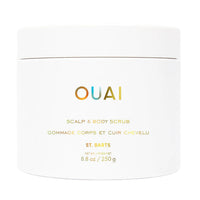 Thumbnail for OUAI Scalp & Body Scrub, St. Barts - Exfoliating Body Scrub with Sugar & Coconut Oil Blend for Smooth, Moisturized Skin - Gentle Scalp Exfoliator for Removing Product Build Up (8.8 Oz)