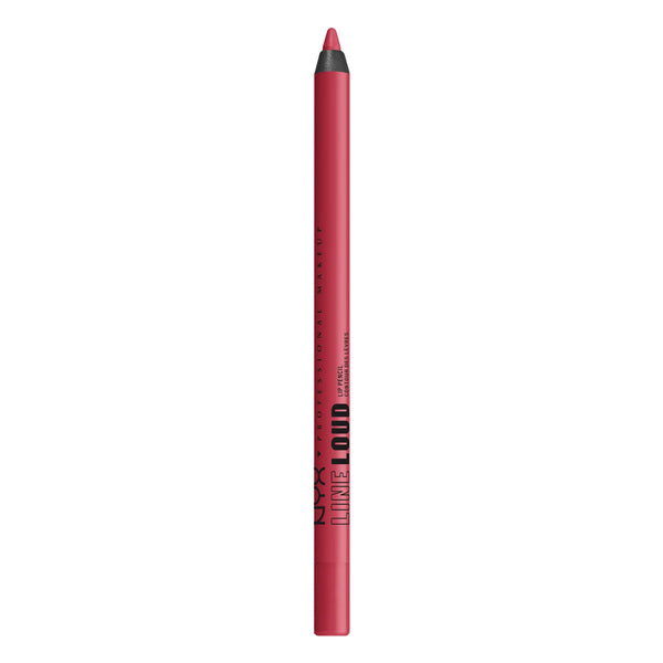 NYX PROFESSIONAL MAKEUP Line Loud Lip Liner, Longwear and Pigmented Lip Pencil with Jojoba Oil & Vitamin E - On A Mission (Blue Red)