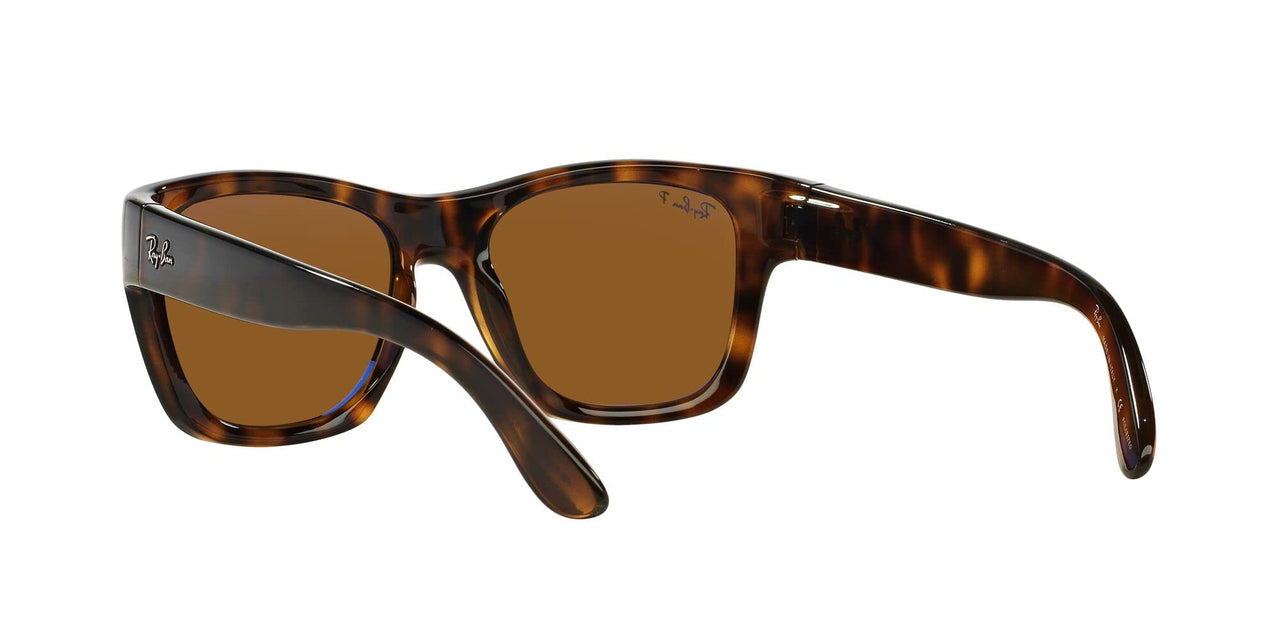 Ray-Ban RB4194 Polarized Square Sunglasses, Light Havana, 53 mm
