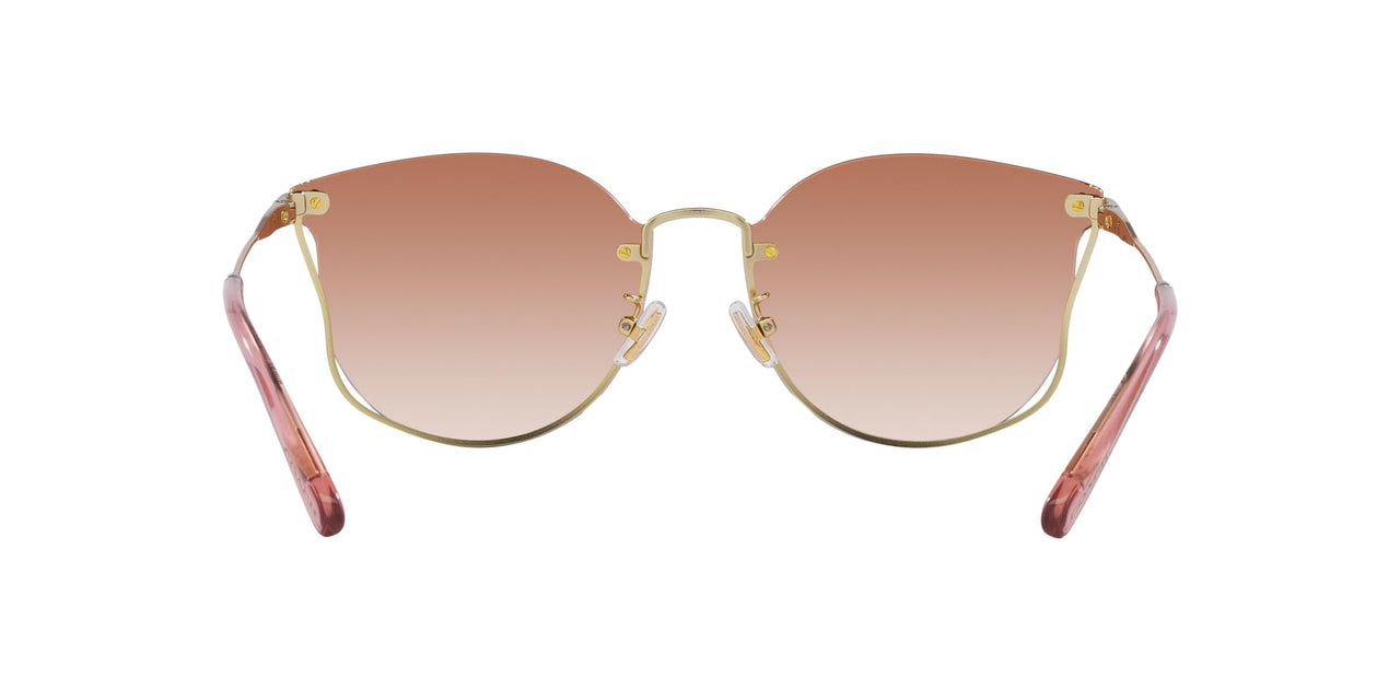 Coach Sunglasses HC 7151 D 900513 Ch573 Shiny Light Gold Brown P