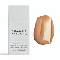 Thumbnail for Summer Fridays Sheer Skin Tint - Skin Tint with Hyaluronic Acid - Helps Diminish Uneven Skin Tone - Sheer to Light Coverage - Shade 5 - Medium with Warm Neutral Undertones (1 Fl Oz)
