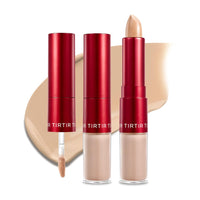 Thumbnail for TIRTIR Glide&Hide Blurring Concealer - Creamy texture, Conceals dark circles and wrinkles, Dual formula (liquid tip & balm stick), Long-lasting wear, Korean Makeup, #4.7C, 0.28 Oz