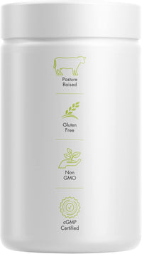 Thumbnail for Codeage Grass Fed Beef Pancreas Supplement Glandulars - Freeze Dried, Non-Defatted Desiccated Beef Pancreas Pills – Pancreatic Enzymes Diet Meat - Pasture Raised Bovine Vitamins - 180 Capsules