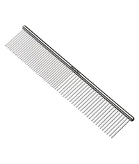 Thumbnail for Andis 68550 Stainless-Steel Comb for Knots, Mats & Loose Hair Removal - Effective Dematting Tool, Comfortable, Lightweight, Portable & Safe for Dogs, Cats & Pets – Silver, 7-1/2-Inch