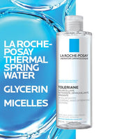 Thumbnail for La Roche-Posay Micellar Cleansing Water for Sensitive Skin, Micellar Water Makeup Remover, Cleanses and Hydrates Skin, Gentle Face Toner, Oil Free