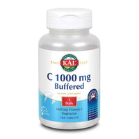 Thumbnail for KAL Vitamin C Buffered Sustained Release Tablets, 1000 mg, 100 Count