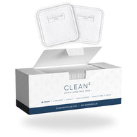 Thumbnail for Clean Skin Club Clean² Pads 2.0 [NEW & IMPROVED EDGES] Guaranteed Not to Shed & Tear Face Pads, Unique Triple Layers, Textured & Ultra Soft Side, Organic Disposable Cotton, Pair with Makeup Remover