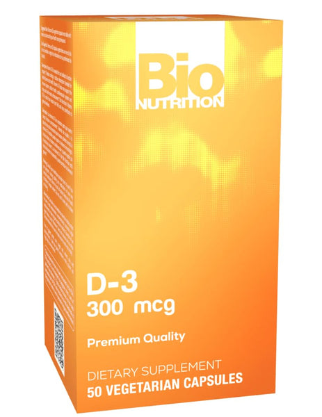 Bio Nutrition D3 12000 Iu Vegi-Caps, 50 Count