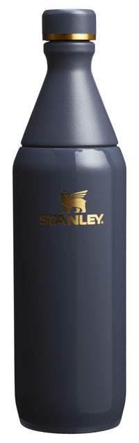 Thumbnail for Stanley All Day Slim Bottle 20 oz | Leakproof Twist on Lid | Slim Design for Travel and Gym | Insulated Stainless Steel Water Bottle | BPA-Free | Twilight Gloss