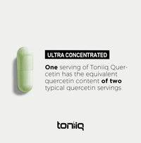 Thumbnail for Toniiq Ultra High Purity Quercetin Capsules - 95%+ Highly Purified and Bioavailable - 1000mg Per Serving - 240 Capsules Quercetin Supplement