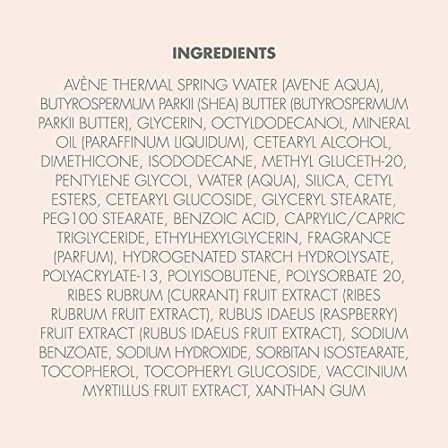 Avène RICH Revitalizing Nourishing Cream, Ultra Nourishing Face Moisturizer, Non-comedogenic 1.6 Fl Oz