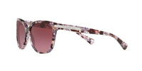 Thumbnail for COACH Sunglasses HC 8132 55488H L109 Purple Tortoise Burgundy