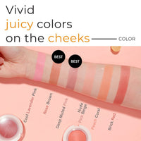 Thumbnail for A'PIEU Juicy-Pang Jelly Blusher [BE02] – Soft Touch Blush for Cheek with Combined Cream & Powder Texture for Natural Dewy-Finish, No Fall-Out. 0.17 oz