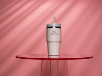Thumbnail for Stanley Quencher H2.0 Tumbler with Straw 20 oz | Flowstate 3-Position Lid | Cup Holder Compatible for Travel | Insulated Stainless Steel Cup | BPA-Free | Rose Quartz 2.0