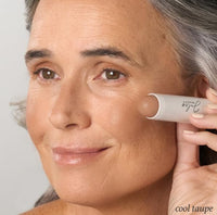 Thumbnail for Julep Skip the Brush Cream to Powder Bronzer & Contour Stick - Cool Taupe Fair to Light skin tones - Long Lasting Blendable and Buildable Color -Multi-Use 2-in-1 Blush and Lip Makeup Stick