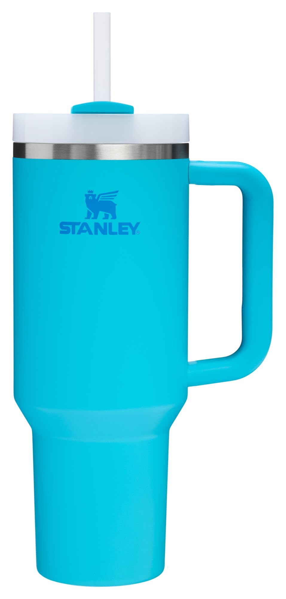 Stanley Quencher H2.0 Tumbler with Handle and Straw 40 oz | Flowstate 3-Position Lid | Cup Holder Compatible for Travel | Insulated Stainless Steel Cup | BPA-Free | Splash