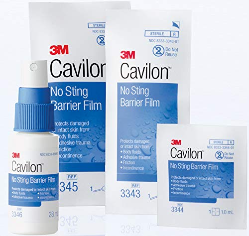 3M™ Cavilon™ No Sting Barrier Film, 3346, 28 ml Spray Bottle, 12 Bottles/Case