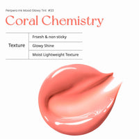 Thumbnail for Peripera Ink Mood Glowy Tint | Lip-Plumping, Naturally Moisturizing, Lightweight, Glow-Boosting, Long-Lasting, Comfortable, Non-Sticky, No White Film (023 CORAL CHEMISTRY)