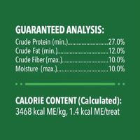 Thumbnail for Greenies Cat Treats, Veterinarian-Recommended Adult Natural Dental Cat Treats, Tempting Tuna Flavor, 4.6 oz. Tub