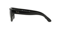 Thumbnail for Ray-Ban RB4194 Square Sunglasses, Black/CRYstal Green, 53 mm