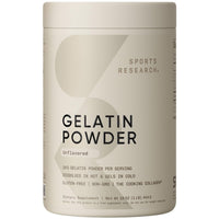 Thumbnail for Sports Research Gelatin Collagen Cooking Powder - Sourced from Pasture Raised Cows | Great for Cooking and Baking - Certified Keto Friendly and Non-GMO