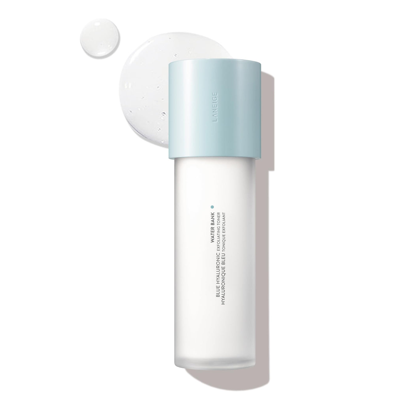LANEIGE Water Bank Blue Hyaluronic Exfoliating Toner: PHA Gently Exfoliates and Softens Skin.
