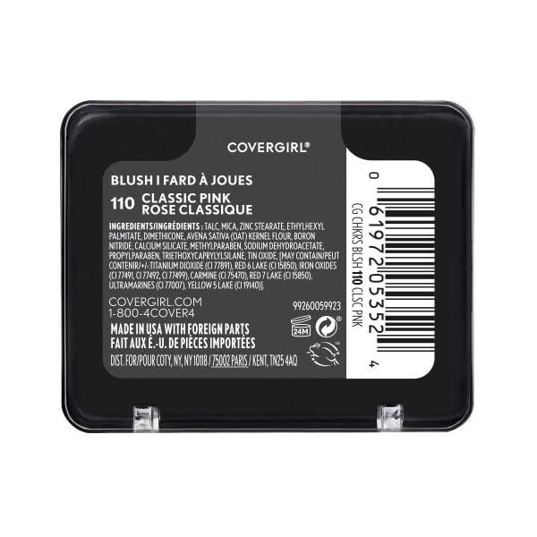 COVERGIRL - Cheekers Blush, Soft, blendable, lightweight formula, easy & natural look, 100% Cruelty-Free