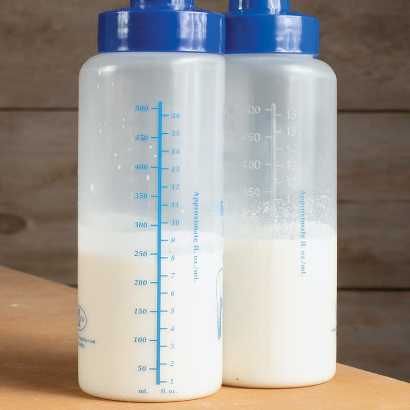 Premier 1 Lamb 'N' Goat Kid Wide-Mouth Feeding Bottle (Bottle & Pritchard Teat)