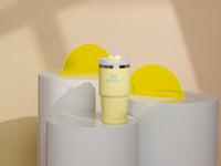 Thumbnail for Stanley Quencher H2.0 Tumbler with Straw 20 oz | Flowstate 3-Position Lid | Cup Holder Compatible for Travel | Insulated Stainless Steel Cup | BPA-Free | Pomelo