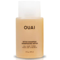 Thumbnail for OUAI Detox Shampoo Travel Size - Clarifying Shampoo for Build Up, Dirt, Oil, Product and Hard Water - Apple Cider Vinegar & Keratin for Clean, Refreshed Hair - Sulfate-Free Hair Care (3 oz)