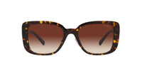 Thumbnail for Coach Sunglasses HC 8352 512013 Cd472 Dark Tortoise Brown