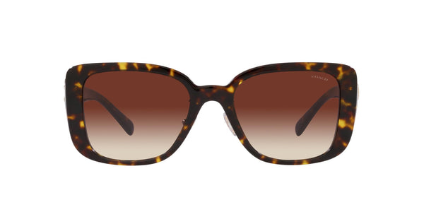 Coach Sunglasses HC 8352 512013 Cd472 Dark Tortoise Brown