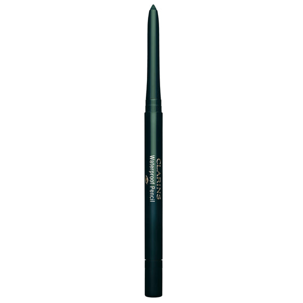Clarins Waterproof Eye Pencil | Award-Winning | Highly Pigmented and Long-Wearing | Includes Retractable Tip, Built-In Sharpener and Smudger For Smoky Eye Looks | 0.01 Ounces