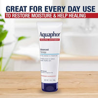 Thumbnail for Aquaphor Healing Ointment Advanced Therapy Skin Protectant, Dry Skin Body Moisturizer, 7 Oz Tube