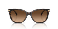 Thumbnail for COACH Sunglasses HC 8378 U 512074 Cl926 Dark Tortoise Brown Grad