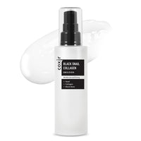 Thumbnail for coxir BLACK SNAIL COLLAGEN EMULSION | Black Rice, Snail Mucin, Collagen, Hyaluronic Acid | Lightweight Face Moisturizer | Firming, Nourishing, Korean Skin Care [100ml/3.38 fl.oz]