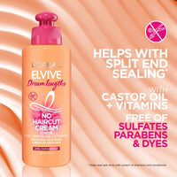 Thumbnail for L'Oreal Paris Elvive Dream Lengths Shampoo & Conditioner Kit 28oz + No Haircut Cream Leave-in Conditioner, 6.8 fl. oz.