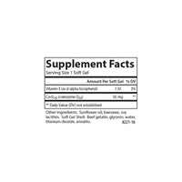 Thumbnail for Carlson - Co-Q10, Co-Enzyme Q10, 50 mg, Energy Production & Heart Function, 120 Softgels