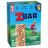 Thumbnail for Zbar - Iced Oatmeal Cookie - Soft-Baked Energy Snack Bars - Non-GMO - 12g Whole Grains - USDA Organic Granola Bars (18 Pack)