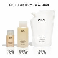 Thumbnail for OUAI Medium Shampoo - Hydrating Shampoo with Coconut Oil, Babassu, Kumquat Extract and Keratin - Strengthens, Nourishes and Adds Shine - Paraben, Phthalate and Sulfate Free Hair Care Products (10 Oz)