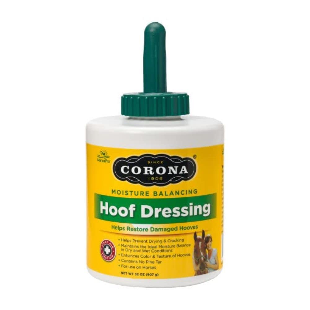 Corona Hoof Dressing w/Brush, 6/32 oz