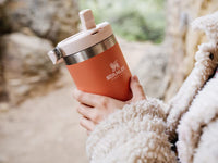 Thumbnail for STANLEY IceFlow Stainless Steel Tumbler - Vacuum Insulated Water Bottle for Home, and Car Reusable Cup with Straw Leak Resistant Flip Cold for 12 Hours or Iced for 2 Days, Grapefruit, 30 OZ / 0.89 L