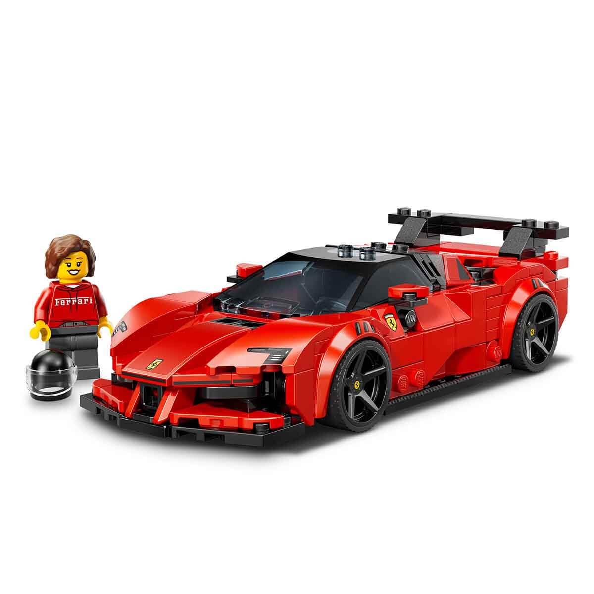 Lego 77254 Speed Champion Ferrari SF90 XX Stradale Sports Car Toy Birthday Present Blocks Boys Girls Children 9 Years Old 10 Years Old 11 Years Old Elementary School Vehicle Mini Car Interior Stylish
