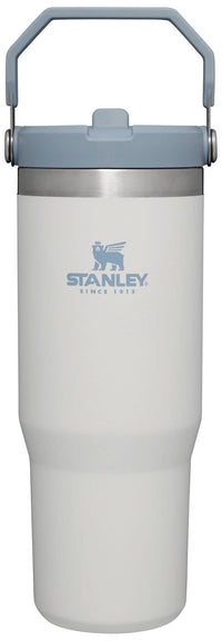 Thumbnail for Stanley IceFlow Flip Straw Tumbler with Handle 30 oz | Twist On Lid and Flip Up Straw | Leak Resistant Water Bottle | Insulated Stainless Steel |BPA-Free | Fog