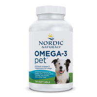 Thumbnail for Nordic Naturals Omega-3 Pet, Unflavored - 120 Soft Gels - 330 mg Omega-3 Per Soft Gel - Fish Oil for Dogs with EPA & DHA - Promotes Heart, Skin, Coat, & Immune Health