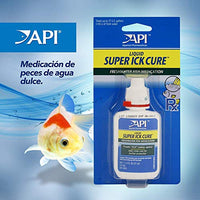 Thumbnail for API LIQUID SUPER ICK CURE Freshwater and Saltwater Fish Medication Bottle, 1.7 oz (12A)