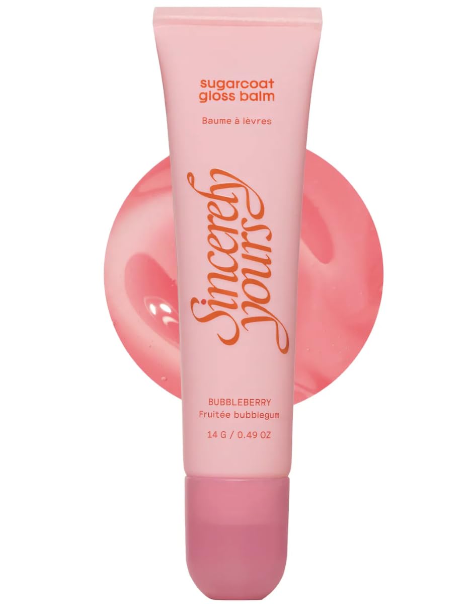 Sincerely Yours Sugarcoat Gloss Soothing & Hydrating Lip Balm, Color: Bubbleberry