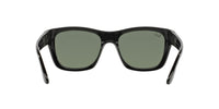Thumbnail for Ray-Ban RB4194 Square Sunglasses, Black/CRYstal Green, 53 mm