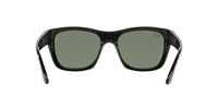Thumbnail for Ray-Ban RB4194 Square Sunglasses, Black/CRYstal Green, 53 mm