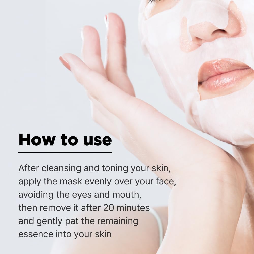 ISOI ACNI Dr. 1st Speedy Mask 10EA, Hypoallergenic & Moisturizing Mask for Sensitive Skin, Quick Calming Acne Care, Korean Skin Care